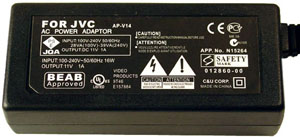 JVC Genuine Original AP-V12U APV12U AP-V13U AP-V11U AP-V10U AP-V10 AP-V12 AP-V13 AP-V10ED 11V 1A AC Power Adapter Brand New
