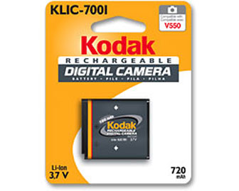 Kodak Genuine Original KLIC-7001 Digital Camera Battery for Kodak Easyshare V550 V570 V610 3.7V 720mAh Brand New