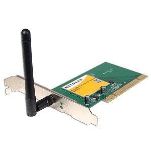 Netgear WPN311 Rangemax Wireless PCI Adapter 32-bit PCI up to 108 Mbps WPA-PSK encryption with Antenna Brand New 
